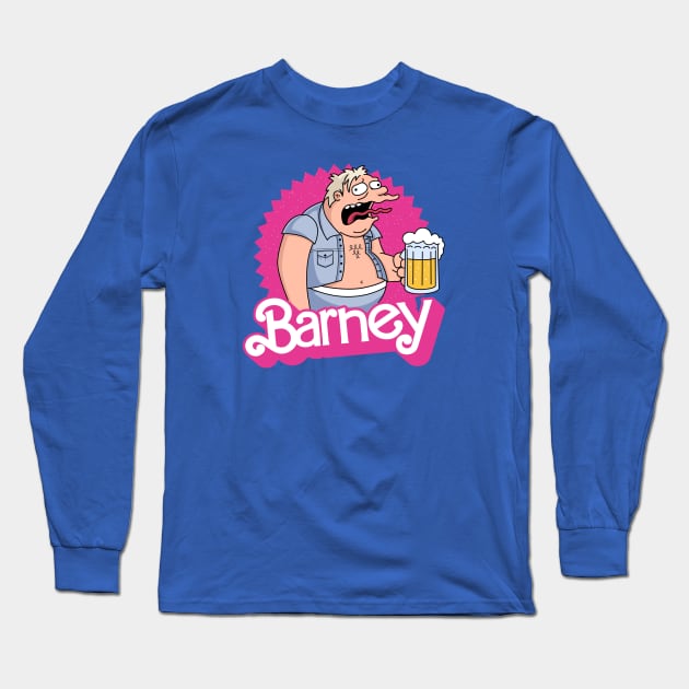 Barney Long Sleeve T-Shirt by Vitaliy_Klimenko